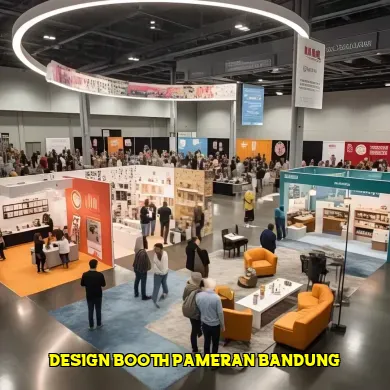 Design Booth Pameran Bandung